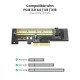 UGREEN CM302 (70503) M.2 NVMe to PCle Gen3 x4 Expansion Card