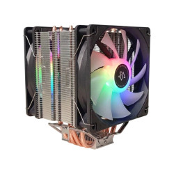 Snowman C400 Double FAN 120mm 4 Heat-Pipes Tower Heatsink CPU RGB Cooling FAN