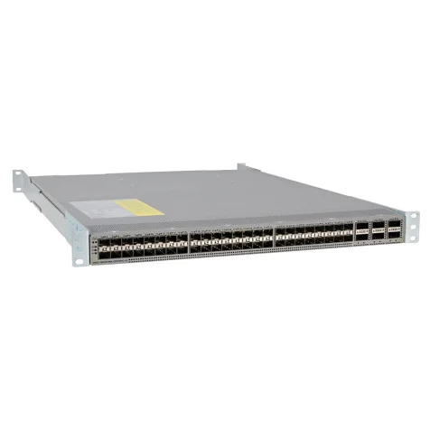 Aazon.co: Cisco N9K-C93180YC-FX Nexus 9300 48x 1/10G/25G SFP y 6 interruptores QSFP28 de 40G