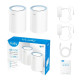 Cudy M1200 AC1200 Mesh WiFi Router (2Pack)