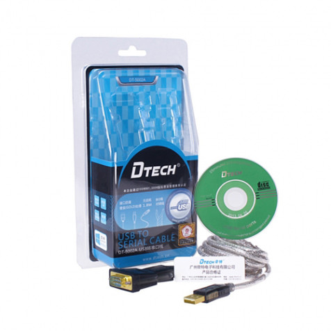 Dtech DT-5002A USB to Serial RS232 Converter cable