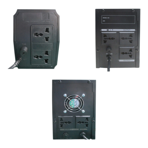 Must EW2110-1200 1200VA Line Interactive Offline UPS