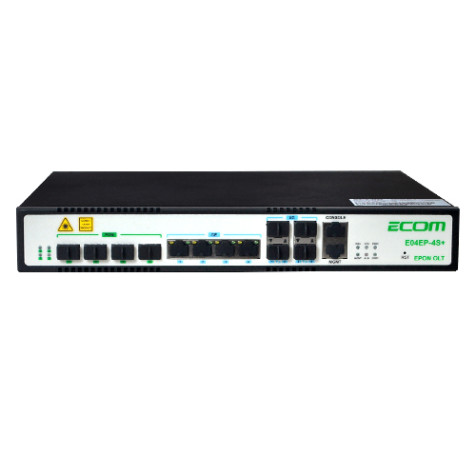 ECOM E04EP-4S+ EPON OLT ECOM E04EP-4S+ EPON OLT