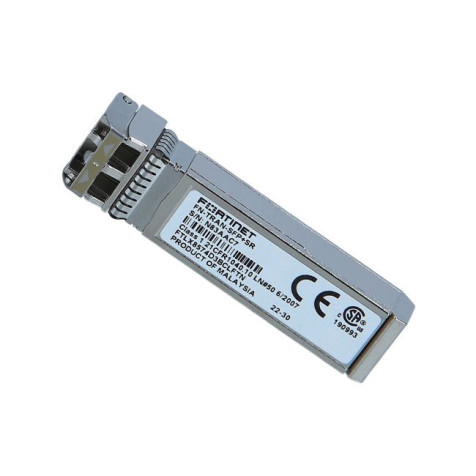 Fortinet FN-TRAN-SFP+SR 10GBASE-SR SFP+ 850nm 300m SFP Module Fortinet FN-TRAN-SFP+SR 10GBASE-SR SFP+ 850nm 300m SFP Module