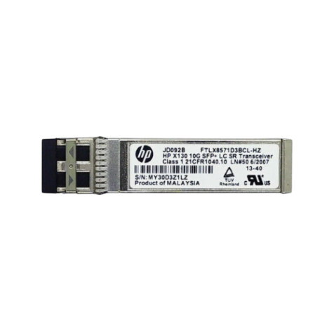 HP JD092B X130 10G SFP+ LC SR Transceiver
