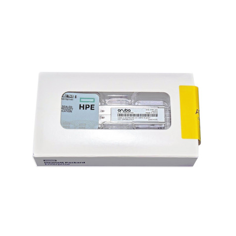 HPE Aruba Networking 10G SFP+ LC SR 300m OM3 MMF SFP Module HPE Aruba Networking 10G SFP+ LC SR 300m OM3 MMF SFP Module