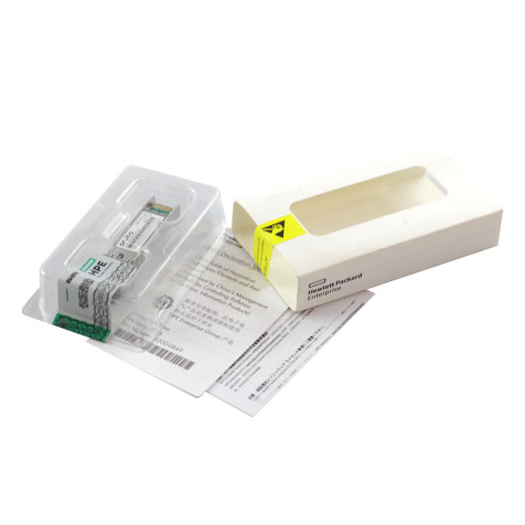 HPE Aruba Networking 10G SFP+ LC SR 300m OM3 MMF SFP Module HPE Aruba Networking 10G SFP+ LC SR 300m OM3 MMF SFP Module