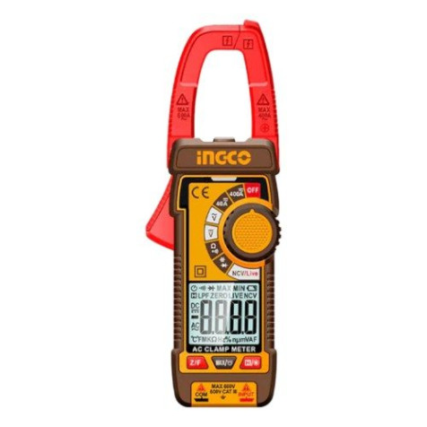 INGCO DCM62002 Industrial Portable AC/DC Digital Clamp Meter