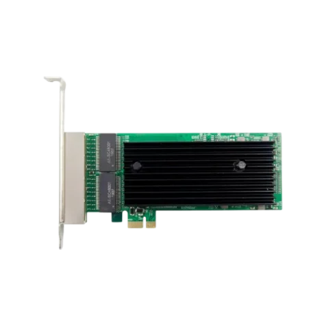 Intel 82575 PCIe x1 Quad RJ45 Gigabit Ethernet Network Interface Card ...