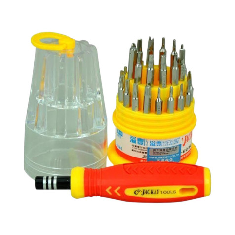 JACKLY JK-6036A 31-in-1 Multi-Function Precision Magnetic Tool Kit Screwdriver Set
