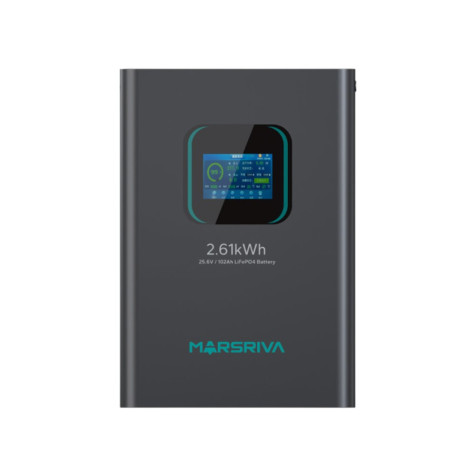 Marsriva MR-LFP24-100-WMD 25.6V 102Ah BYD Cell LiFePO4 Battery