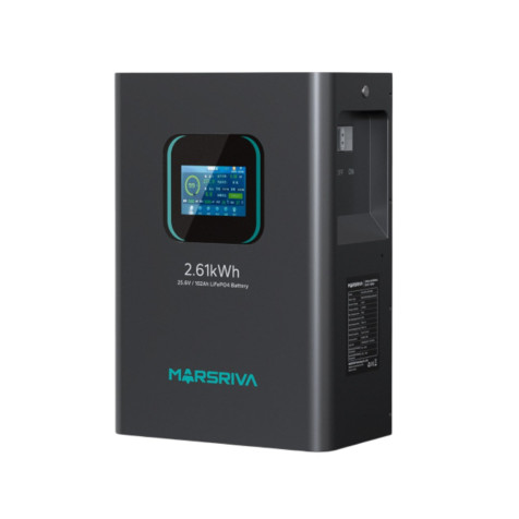 Marsriva MR-LFP24-100-WMD 25.6V 102Ah BYD Cell LiFePO4 Battery