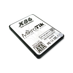 MikroTik 2.5in SATA 128GB SSD UEFI x86 RouterOS 64bit License (Pre-Install) Level 6