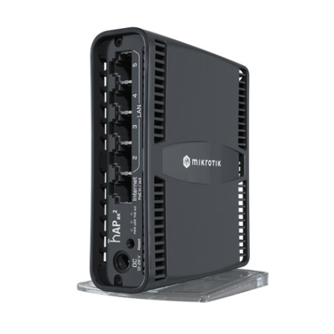 Mikrotik C52IG-5HAXD2HAXD-TC HAP AX² Wi-Fi 6 Router Mikrotik C52IG-5HAXD2HAXD-TC HAP AX² Wi-Fi 6 Router