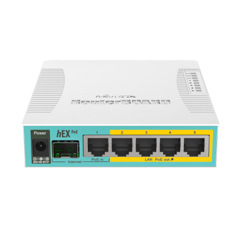 Mikrotik RB960PGS hEX PoE 5 Port Gigabit Ethernet Router
