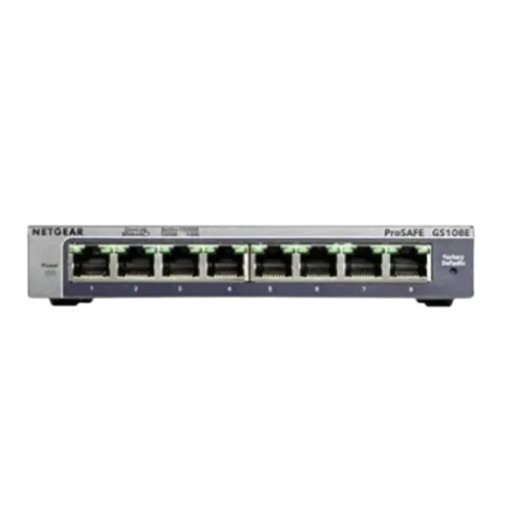 Netgear GS108E 8-Port Gigabit Plus Managed Desktop Switch