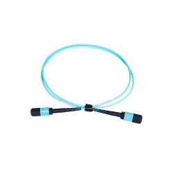 OTECH MPO 12C OM3 LSZH 1 Meter Multi-Mode 40G/100G Fiber Patch Cord OTECH MPO 12C OM3 LSZH 1 Meter Multi-Mode 40G/100G Fiber Patch Cord