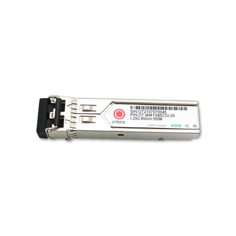 OTECH 1.25G SFP Module 850nm LC Duplex (Multi-Mode) 550M OTECH 1.25G SFP Module 850nm LC Duplex (Multi-Mode) 550M