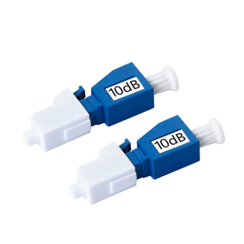 Otech 10dB Fiber Optic Attenuator LC/UPC Male to Female SM Otech 10dB Fiber Optic Attenuator LC/UPC Male to Female SM