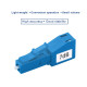Otech 7dB Fiber Optic Attenuator LC/UPC Male to Female SM Otech 7dB Fiber Optic Attenuator LC/UPC Male to Female SM
