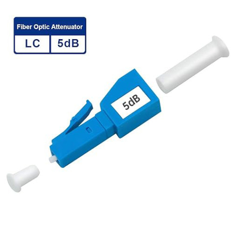 Otech 5dB Fiber Optic Attenuator LC/UPC Male to Female SM Otech 5dB Fiber Optic Attenuator LC/UPC Male to Female SM