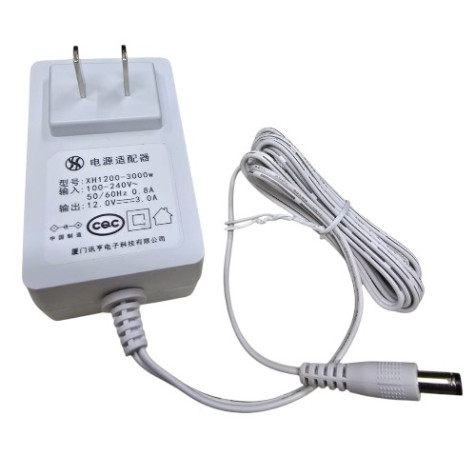 AC/DC Power Adapter DC 12V 3A (US Type)