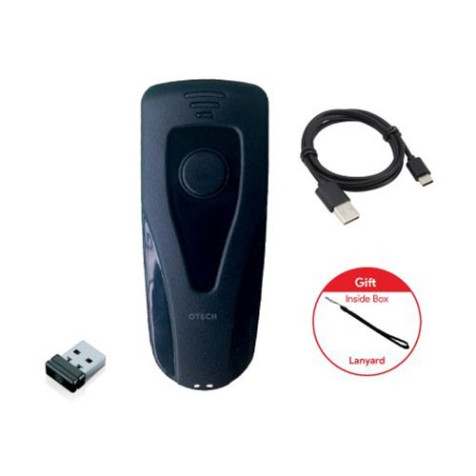 OTECH OTE-BS12D55W Wireless Bluetooth 1D/2D/QR Barcode Scanner