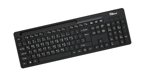 Buy PC Power 603 Wired Keyboard – Bangla & English Keys for Office Use