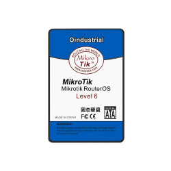 MikroTik 2.5in SATA 8GB SSD UEFI x86 RouterOS 64bit License (Pre-Install) Level 6