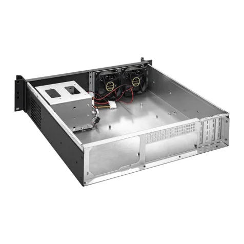 OTECH 2U 19in X20RM Industrial Server Rack Mount Black Case for Data ...