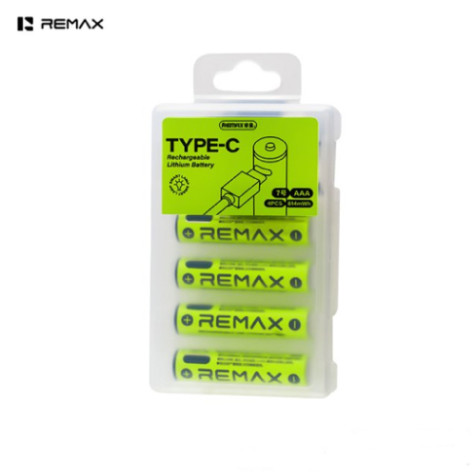 Remax AAA02 814mWh USB Type-C Rechargeable Lithium Battery
