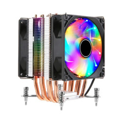 Snowman X400-LS-WC-4P-2FAN LGA2011 Double 90mm FAN 4 Heat-Pipes Tower Heatsink CPU RGB Cooling FAN