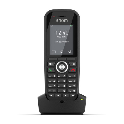 SNOM M30 Cordless Black DECT IP Phone with Cradle