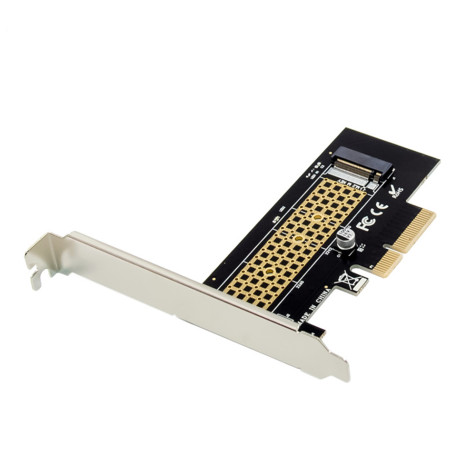 OTECH OT-ST534 PCIe x4 Single-Port M.2 M Key 2280 NVMe SSD Extended Card