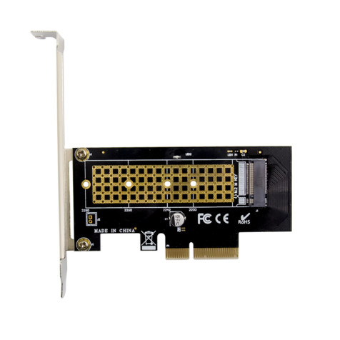 OTECH OT-ST534 PCIe x4 Single-Port M.2 M Key 2280 NVMe SSD Extended Card