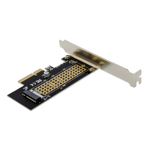 OTECH OT-ST534 PCIe x4 Single-Port M.2 M Key 2280 NVMe SSD Extended Card