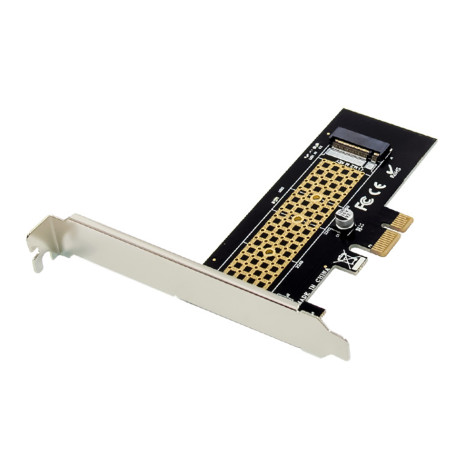 OTECH OT-ST597 PCIe x1 Single-Port M.2 M Key 2280 NVMe SSD Extended Card