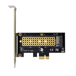 OTECH OT-ST597 PCIe x1 Single-Port M.2 M Key 2280 NVMe SSD Extended Card