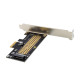 OTECH OT-ST597 PCIe x1 Single-Port M.2 M Key 2280 NVMe SSD Extended Card