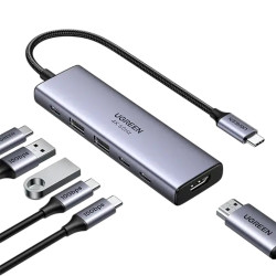 UGREEN CM511 USB-C Multifunction 6-in-1 Docking Station