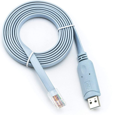 USB Male To RJ45 Console Cable RS232 Cisco Compatiable