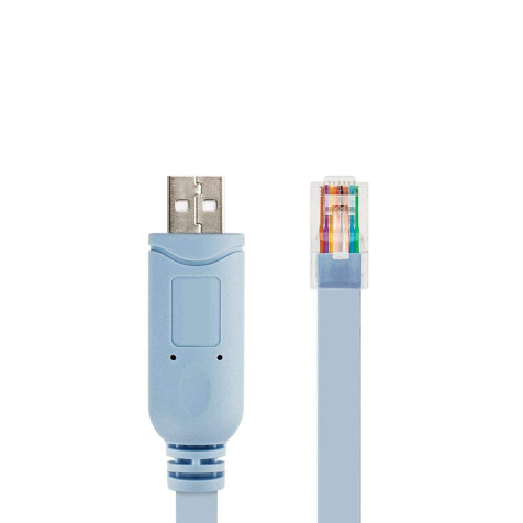 USB Male To RJ45 Console Cable RS232 Cisco Compatiable