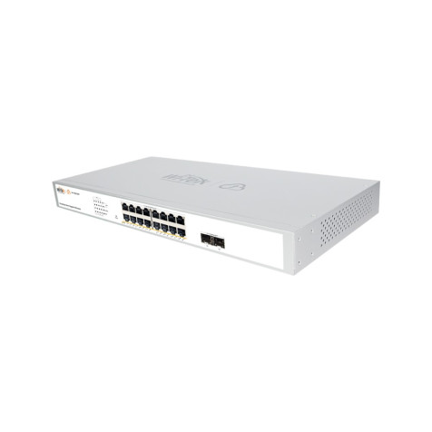 Wi-Tek WI-PCES318GF V2 16x 10/100/1000Mbps RJ45 Ports, 2x 1000Mbps SFP Cloud Easy smart PoE switch