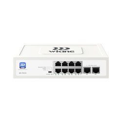 Wiking WK-PS310 PoE switch, 10x LAN/8x PoE, 1Gb, 76W