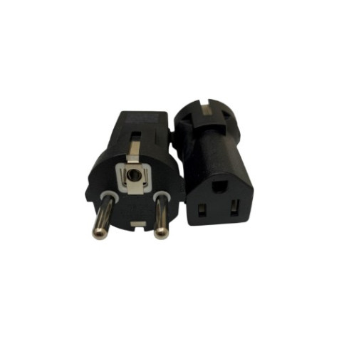 Well Shin WS-156 Adapter 10A 250V EU Plug to NEMA 5-15R Connector