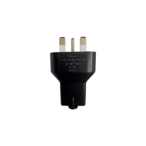 Well Shin WS-157 13A 250V UK 3-Pin to NEMA 5-15R Electrical Plug Adapter