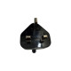 Well Shin WS-157 13A 250V UK 3-Pin to NEMA 5-15R Electrical Plug Adapter