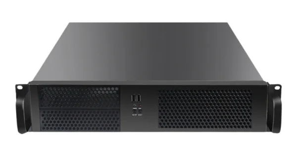 OTECH 2U 19in X23RM Industrial Storage Rack Mount Black Case | OTECH BD