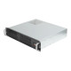 OTECH 2U 19in X26RM Heavy-Duty Silver Black Rack Mount Case