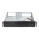 OTECH 2U 19in X26RM Heavy-Duty Silver Black Rack Mount Case